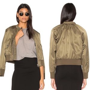 Free People Midnight Bomber in Moss